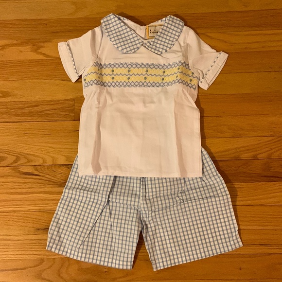 NWT Babeeni Windowpane Outfit - Picture 2 of 3